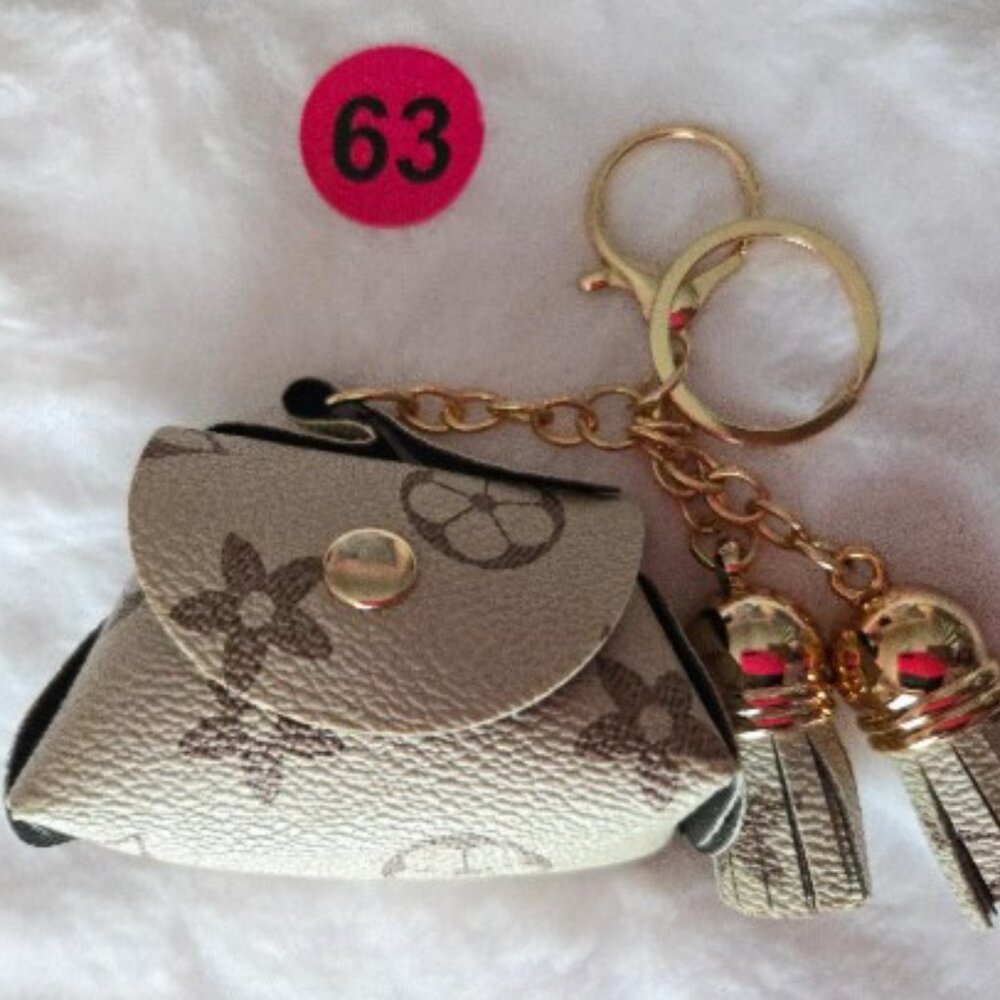 Mini Wallet Purse Bag Charm/Keychain SILVER or BLACK⭐️NWT - Picture 15 of 15